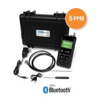 Aquasol POM-5B Schweißsauerstoff-Monitor 0,0005% (5 PPM), Oximeter, mit Bluetooth