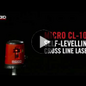 RIDGID micro CL-100 selbstnivellierender Kreuzlinienlaser